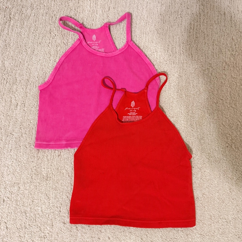 Free People Movement - Happiness Runs Long Tank (ribbed)